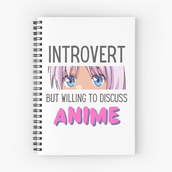 Item preview, Introvert Discuss Anime Otaku Manga Kawaii designed and sold by Massaie55.