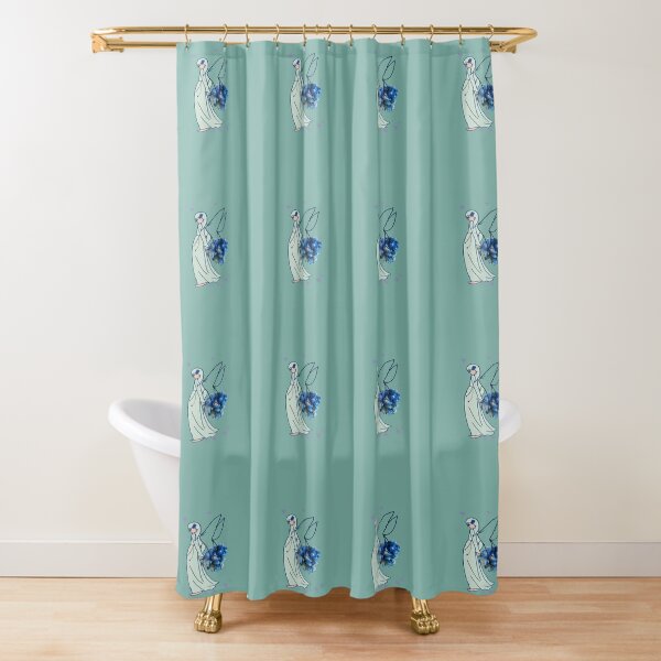Item preview, fairy holding blue rose flowers designed and sold by bobosom.