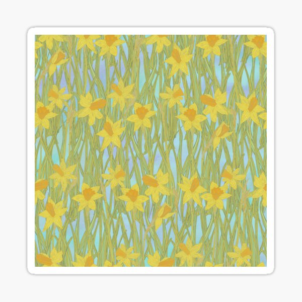 Darling Daffodils Sticker