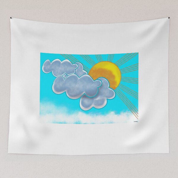 Item preview, Sun and Clouds designed and sold by Lilmonsto.