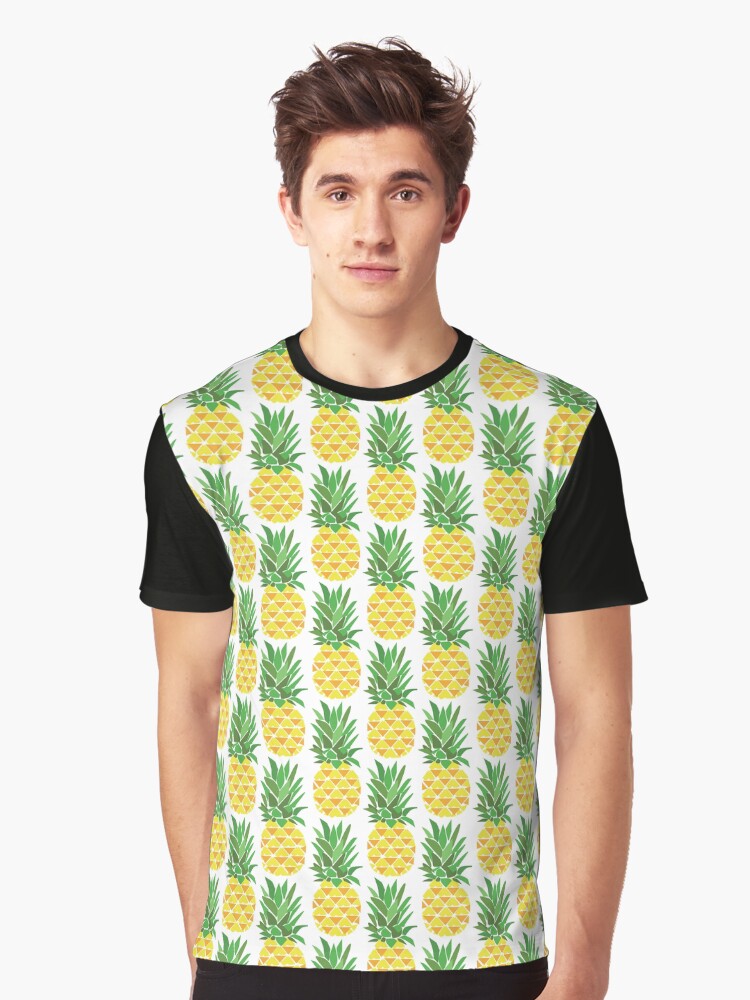 pineapple pattern shirt