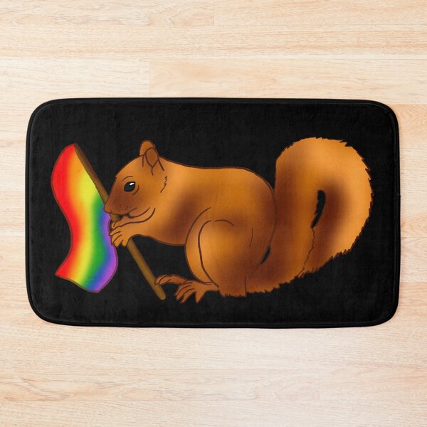 Item preview, LGBTQ Ally Squirrel   designed and sold by You-Are-Valid.