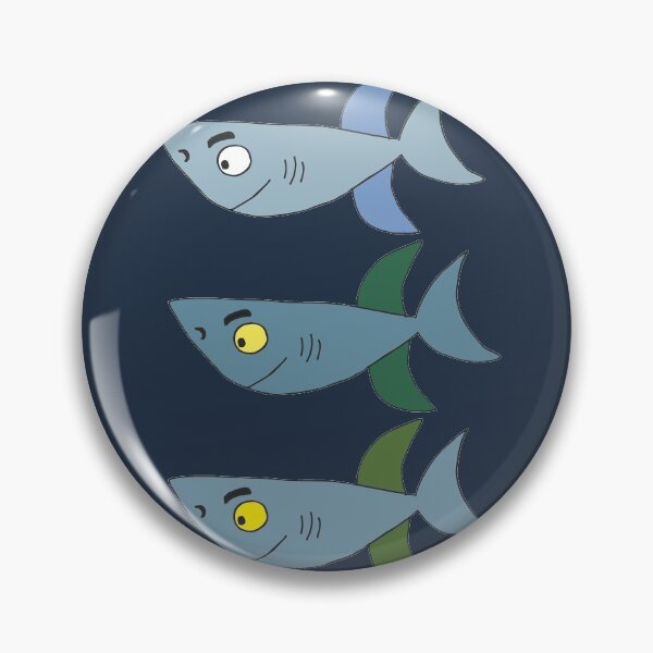 Item preview, shark 3 brothers designed and sold by Veki5.