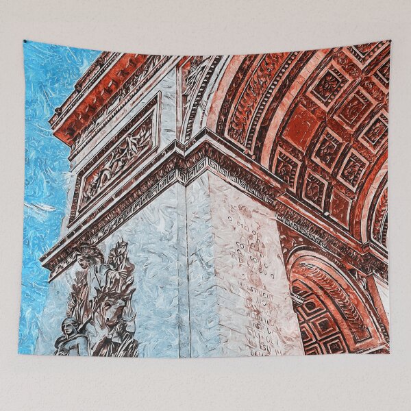 Item preview, Paris, Arc of Triomphe  designed and sold by AM FineArtPrints.