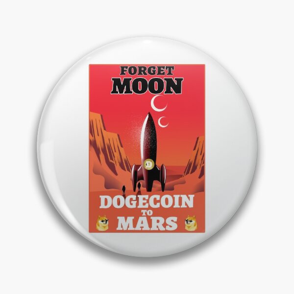 Item preview, Dogecoin To The Moon designed and sold by BitcoinBros.