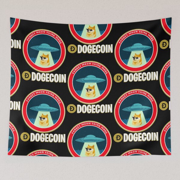 Item preview, Dogecoin Crypto To The Moon designed and sold by BitcoinBros.