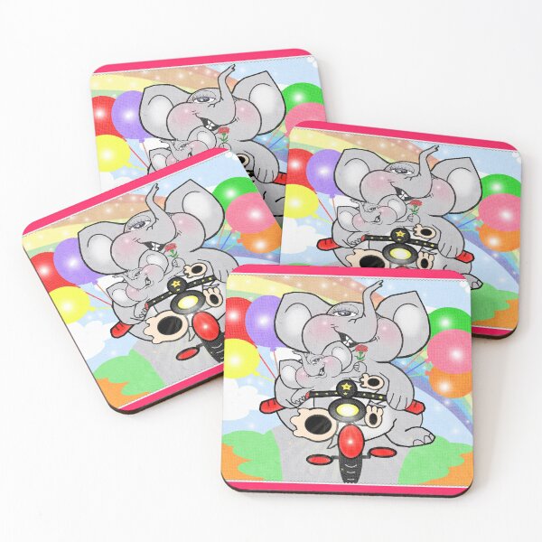 Item preview, elephants -Let's go out for a drive designed and sold by Shirley cute art .