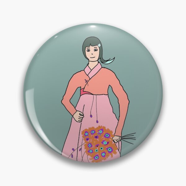 Item preview, spring comes to the girl waiting for orange flowers designed and sold by bobosom.