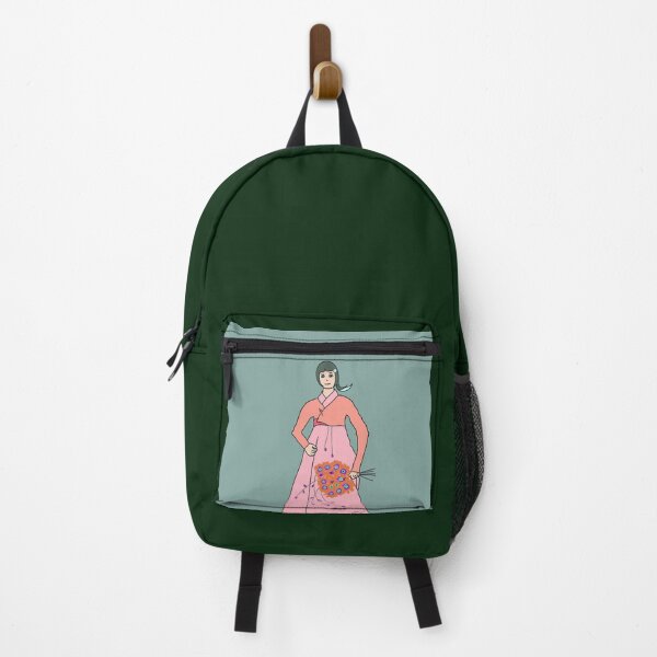 Item preview, spring comes to the girl waiting for orange flowers designed and sold by bobosom.