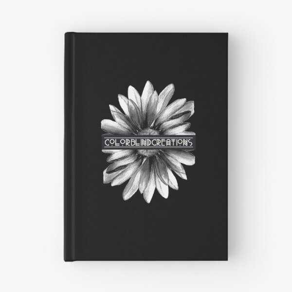 Item preview, COLORBLINDCREATIONS Logo Black And White Sunflower Retro designed and sold by CBCreations73.