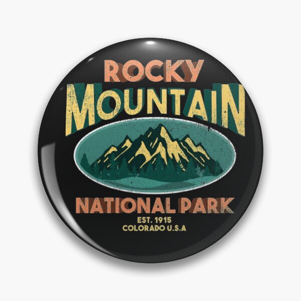 Artikelvorschau, Rocky Mountain National Park Colorado 1915 Wanderhemd entworfen und verkauft von Clavitaps.