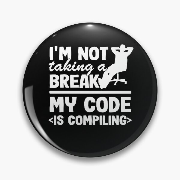 Item preview, My Code Is Compiling Funny Programmer Gift Software Developer designed and sold by Stronzi.