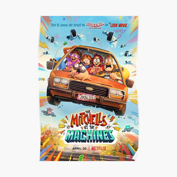 "The Mitchells vs the Machines" Poster for Sale by benjaminsahleen