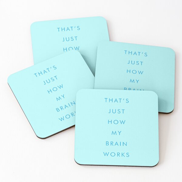 Item preview, THAT'S JUST HOW MY BRAIN WORKS designed and sold by Clifford Hayes.