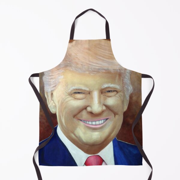 Item preview, President Trump smiling portrait by Chris Newton designed and sold by ChrisLionHeart.