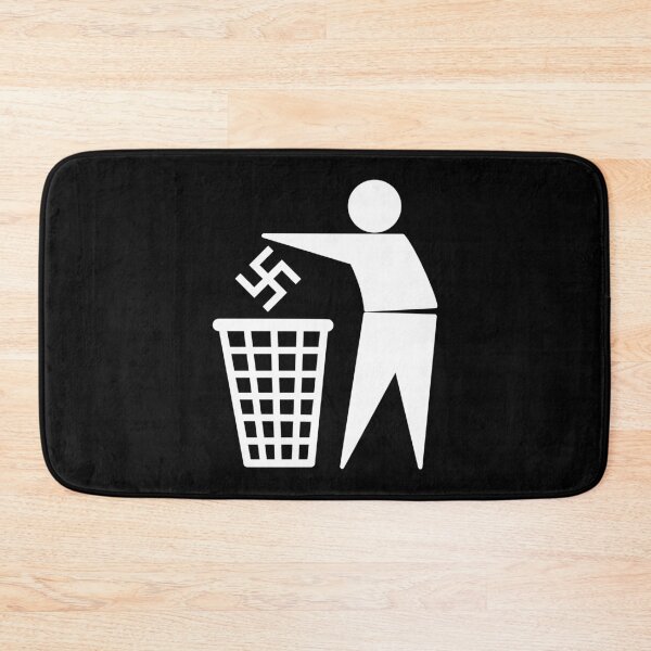 Item preview, Anti Nazi - Anti Fascist - logo - White designed and sold by createdezign.