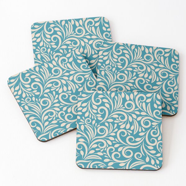 Item preview, White flowers pattern designed and sold by Kirill Berbetch.