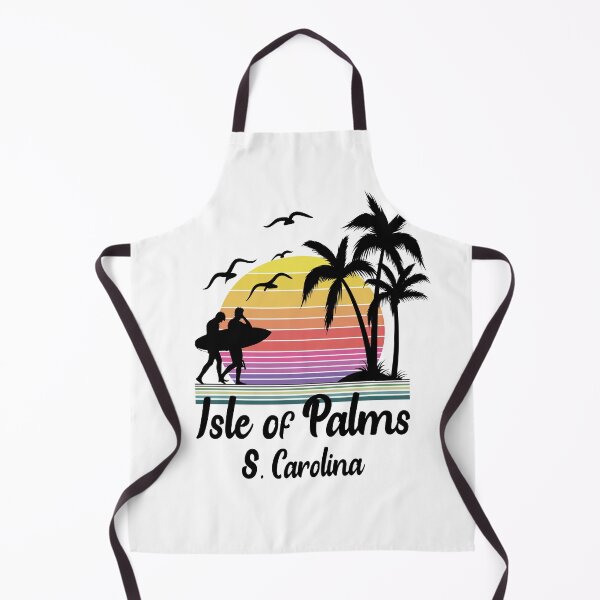 Item preview, Isle of Palms South Carolina Seaside Retro Sunset designed and sold by Home-Spirit.