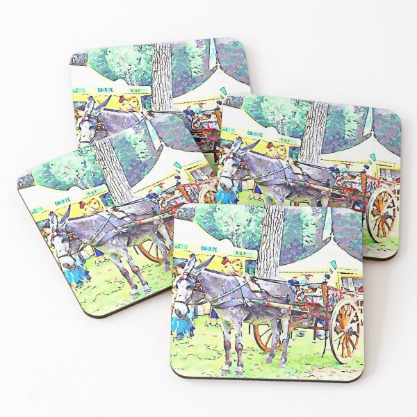 Item preview, Donkey with sicilian cart designed and sold by Giuseppe Cocco.