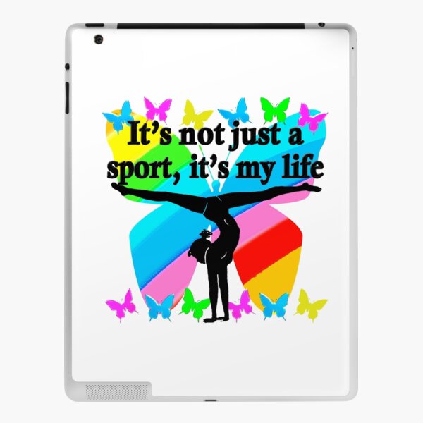 GYMNASTICS GOALS AND DREAMS iPad Skin