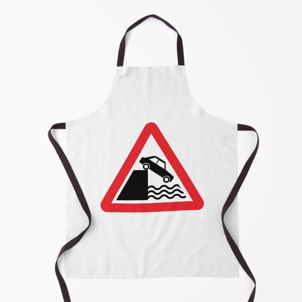 Item preview, UK traffic sign: Quayside ahead (TSRGDNO 555) designed and sold by Spyromike.