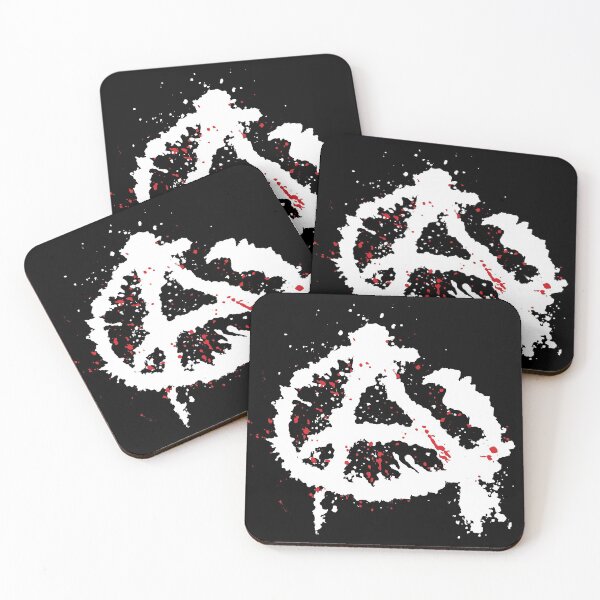 Item preview, Anarchy Symbol in White designed and sold by iscaStudioArt.