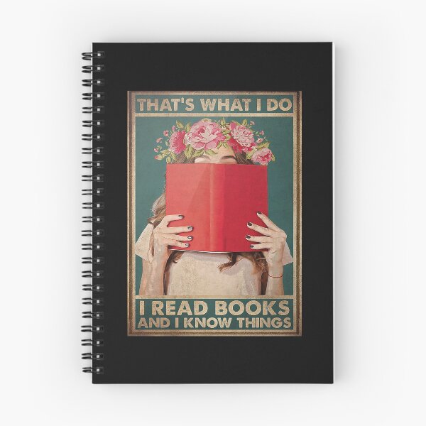 Item preview, Girl That's What I Do I Read Books And I Know Things Poster designed and sold by ArminaNLabrie.