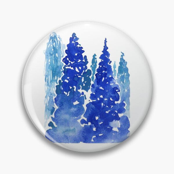 Item preview, blue trees designed and sold by Lieul.