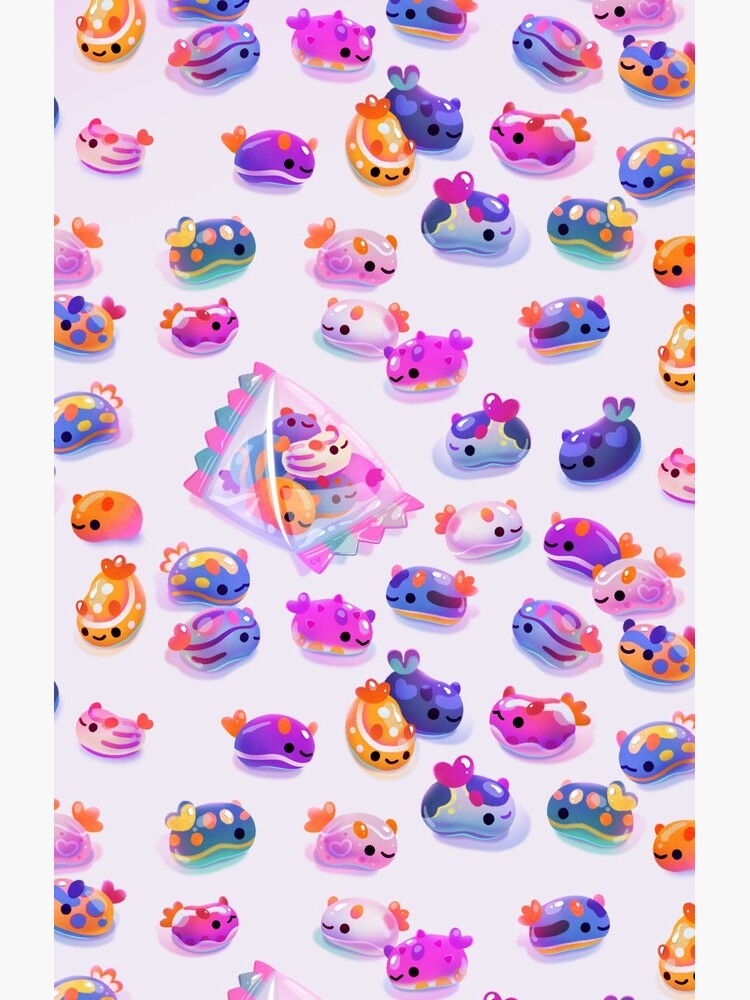 Jelly bean sea slug by pikaole