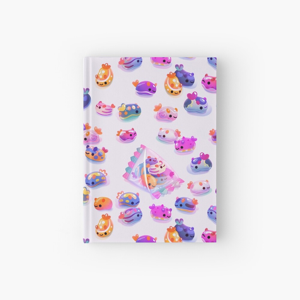 Jelly bean sea slug Hardcover Journal