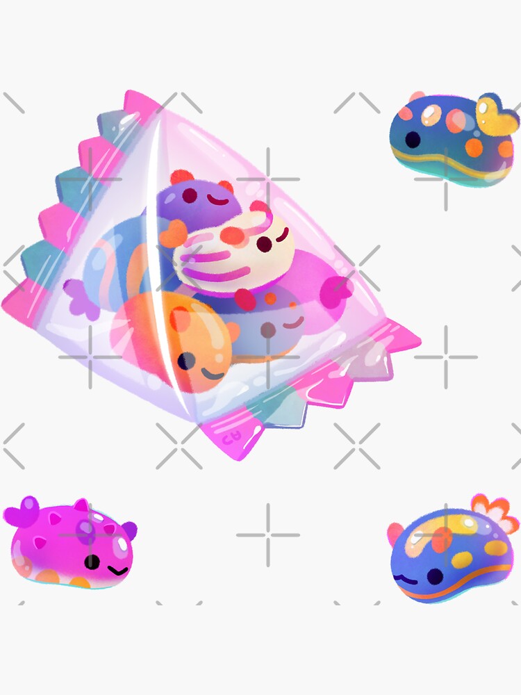 Jelly bean sea slug by pikaole
