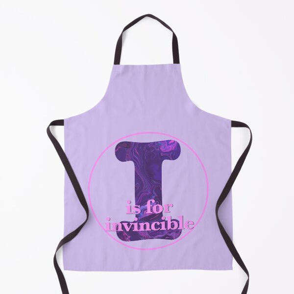 Item preview, Purple letter I is for Invincible monogram designed and sold by AMSonArt.