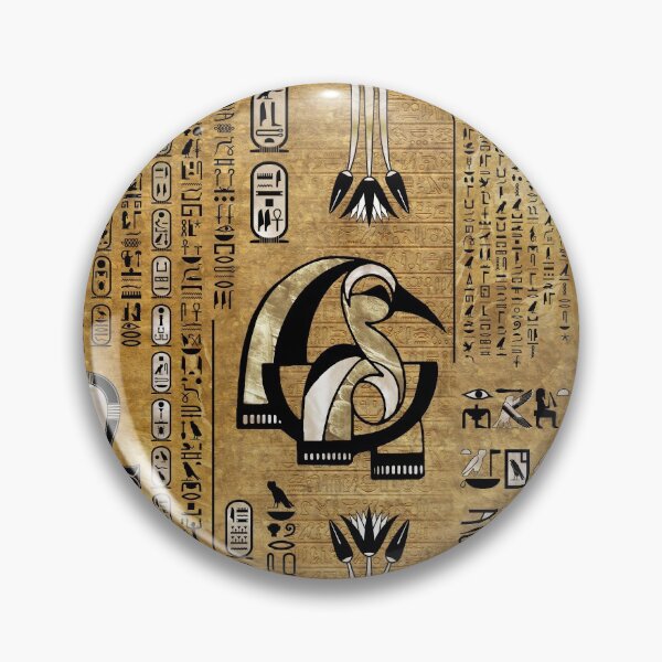 Item preview, Thoth - Djhuty Egytian God- Gold and Pearl designed and sold by k9printart.