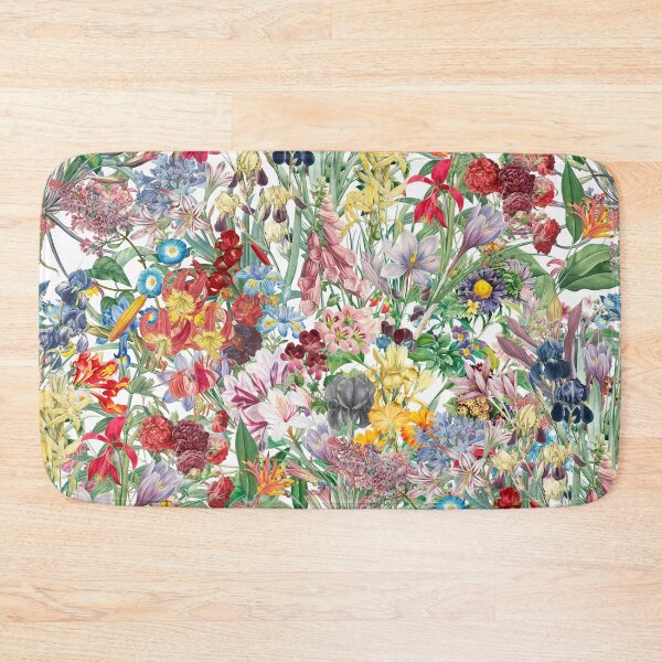 Item preview, VINTAGE FLOWERS - Watercolor Seamless design designed and sold by PortraitOfATime.