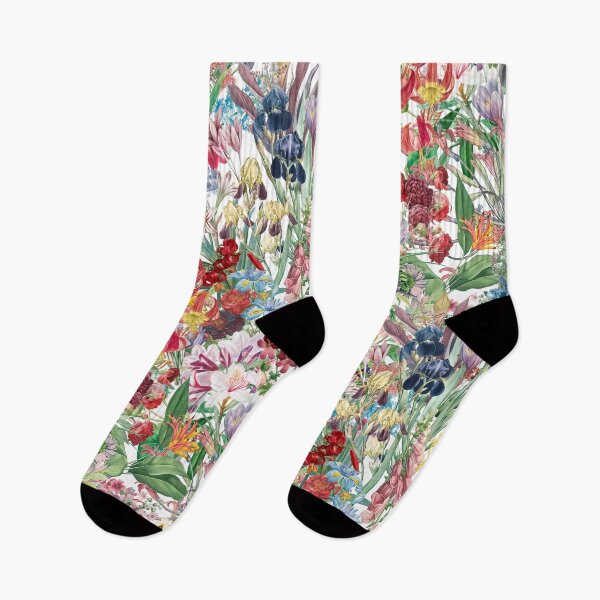 Item preview, VINTAGE FLOWERS - Watercolor Seamless design designed and sold by PortraitOfATime.