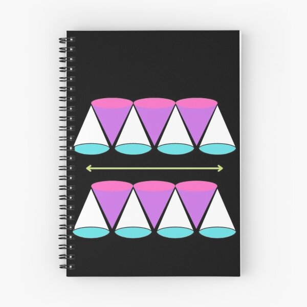 Item preview, Purple and pink cone pattern designed and sold by JHiba.