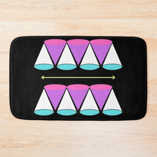 Item preview, Purple and pink cone pattern designed and sold by JHiba.