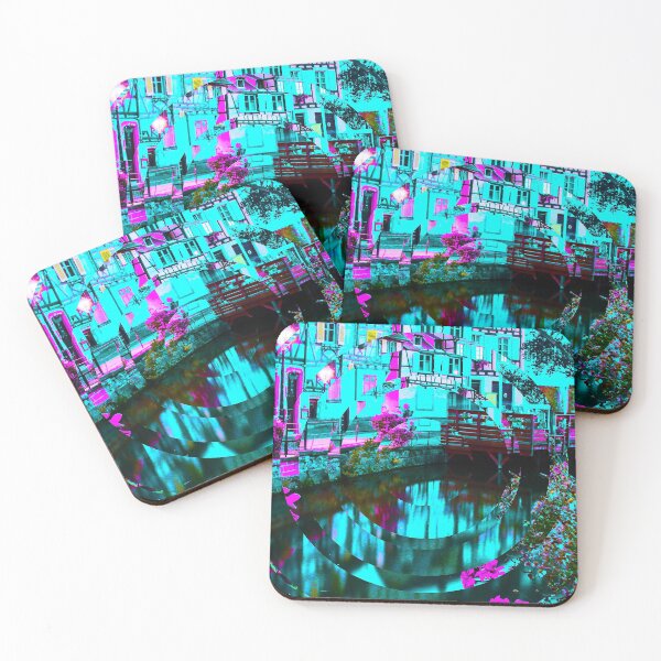 Item preview, Amsterdam Vaporwave Glitch Art designed and sold by glitchhub.