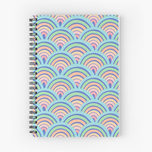 Item preview, Pastel Rainbow Pattern Watercolor designed and sold by trajeado14.