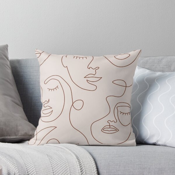 Item preview, Single Line Face Women designed and sold by AluraHome.