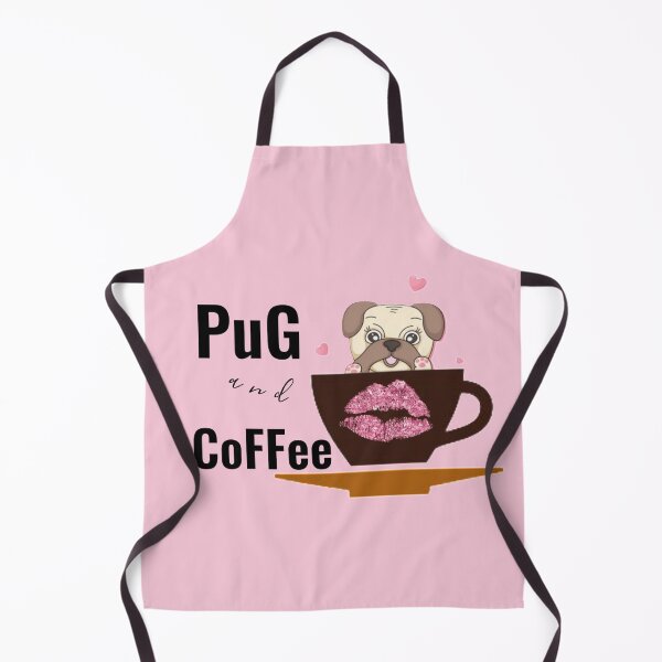 Item preview, Pug and Coffee designed and sold by HandyDesign22.