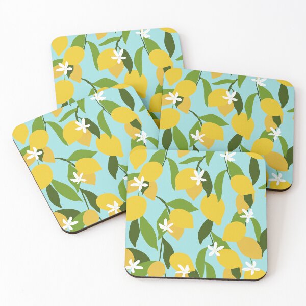 Item preview, Lemon Tree Pattern  designed and sold by dyesandpigments.
