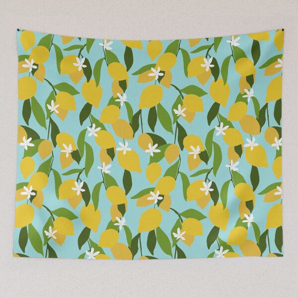 Item preview, Lemon Tree Pattern  designed and sold by dyesandpigments.