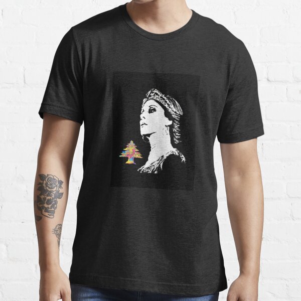 Enti hora bel cheri3 Essential T-Shirt by K. Habibi