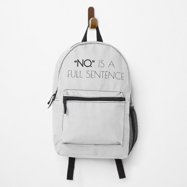 Item preview, "No" is a full sentence designed and sold by hojhojart.