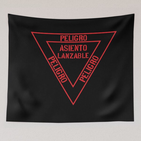 Item preview, DANGER, Upward Ejection Seat , WARNING SIGN designed and sold by ARTsPlural.