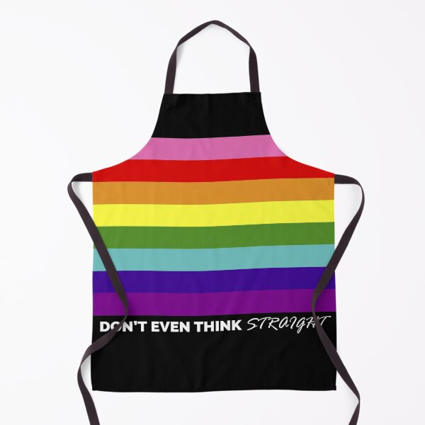 Item preview, Don't Even Think Straight | Funny pride Flag | lgbt | Pride flag designed and sold by ChamodSachintha.