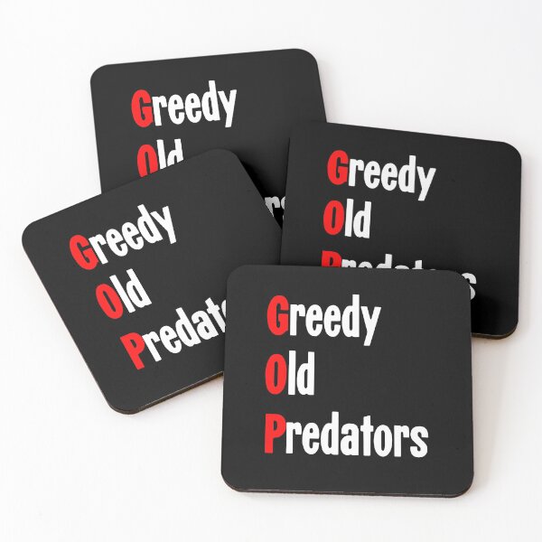 Item preview, Greedy Old Predators designed and sold by Good-Looking Corpse.