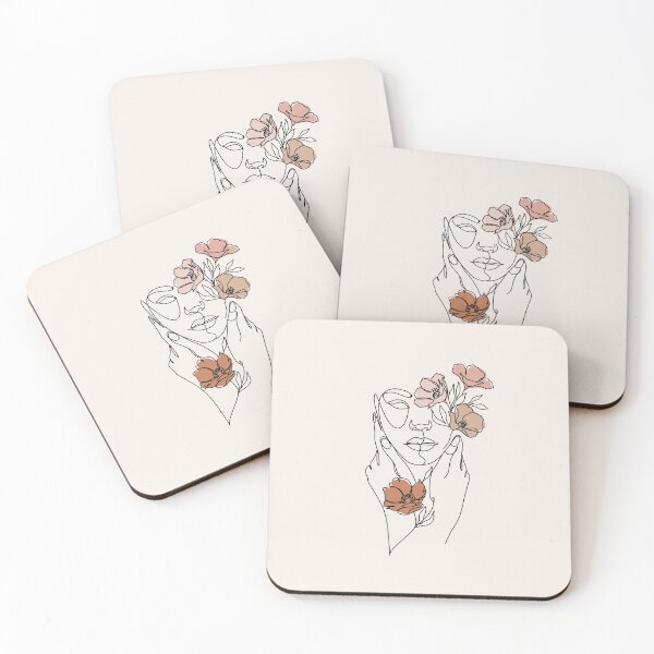 Item preview, Aesthetic female line art designed and sold by OneLinePrint.