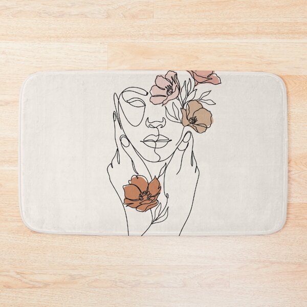 Item preview, Aesthetic female line art designed and sold by OneLinePrint.